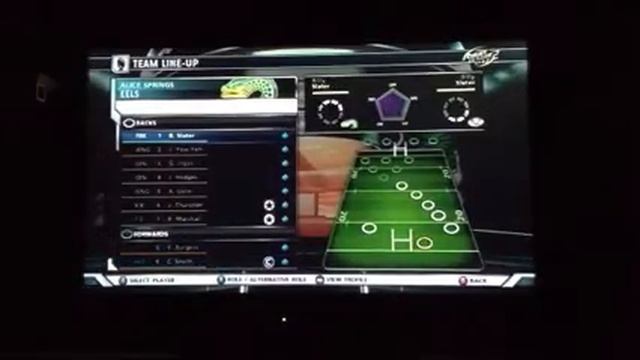 Rugby League Live 2 Custom Team Line Up смотреть онлайн