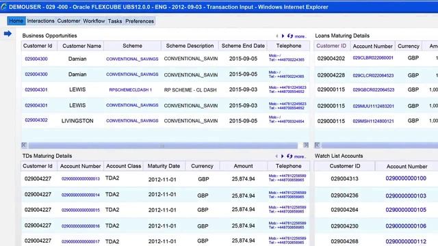 Oracle FLEXCUBE 12 0 empowers the knowledge worker смотреть онлайн