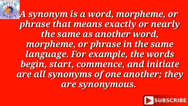 Synonym | what is synonym | synonym definition | synonym meaning | paryayvachi in english | synonym смотреть онлайн