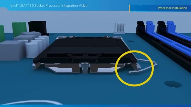 Processor Installation in A LGA1150 Socket | Intel смотреть онлайн