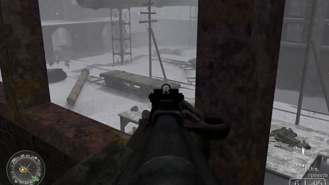 Прохождение: Call of Duty 2 №4 - 'Трубопровод' смотреть онлайн