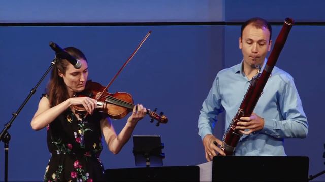 Lidia Dutciuc-Favorito & Andrew Favorito - Song Violin & bassoon смотреть онлайн