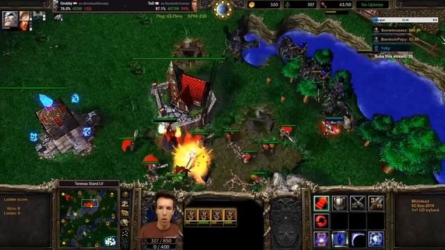 Grubby vs ToD [EPIC] | Warcraft 3 | UD vs HU | Terenas Stand смотреть онлайн