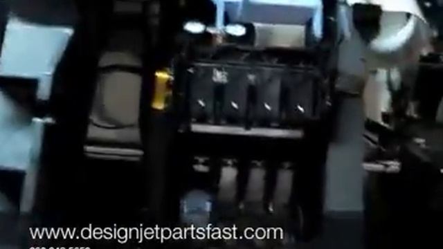 Designjet 500 ink tube assembly install YouTube 360p смотреть онлайн