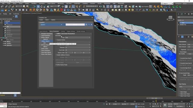 Симуляция жидкости при помощи 3ds Max Fluids. Часть 1. cg-school.org смотреть онлайн
