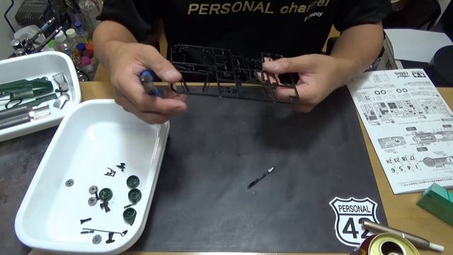 【プラモ】F1 #02　LOTUS 33　メッキ落とし & 合わせパーツ смотреть онлайн