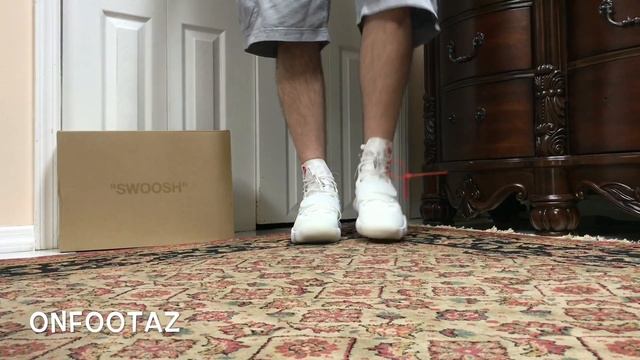 Nike React Hyperdunk 2017 Virgil Abloh The Ten OFF WHITE On Foot смотреть онлайн