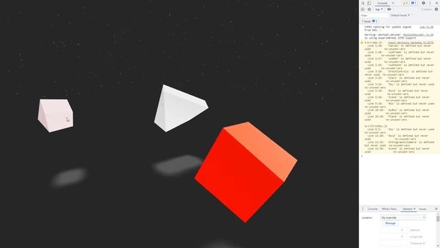 Cube [React + ThreeJS] смотреть онлайн