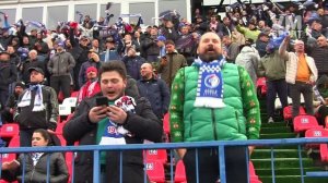 ⚡Болельщики "Факела" "зажигают" под композицию "Туман" на матче со "Спартаком".⚡