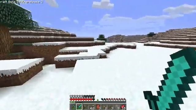 Minecraft Beta 1.9 Prerelease 3 Gameplay