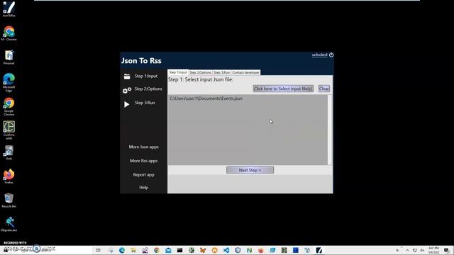 Json To Rss смотреть онлайн