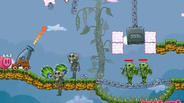 Nimble Piggy Walkthrough - Levels 1-25 - 76 Shots