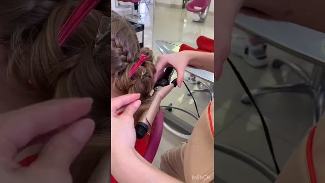 Вариант прически к 9 мая. Косы жгуты накрутка роза из волос смотреть онлайн