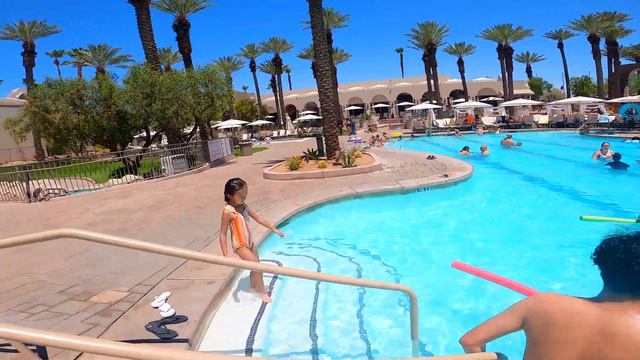 The Pool, Water Slide, & Spa at The Westin Mission Hills Resort Villas in Palm Springs Rancho Mirag смотреть онлайн