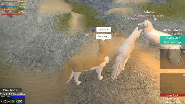 Roblox Wolves' Life 2 Beta - How to f*** any wolf. смотреть онлайн
