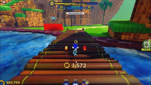 HOW TO GET THE KNUCKLES HOVERBOARD IN SONIC SPEED SIMULATOR смотреть онлайн