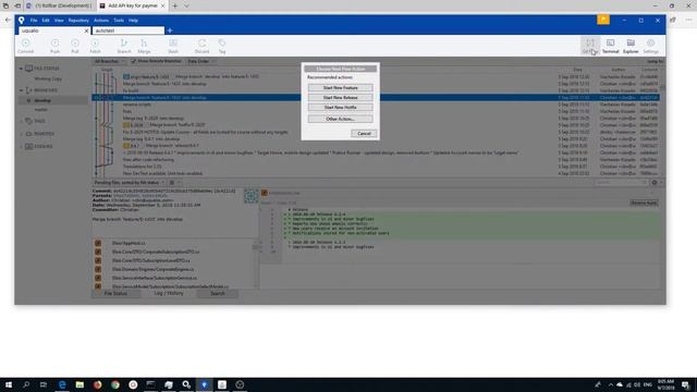 Step 1 - create feature using Git Flow смотреть онлайн