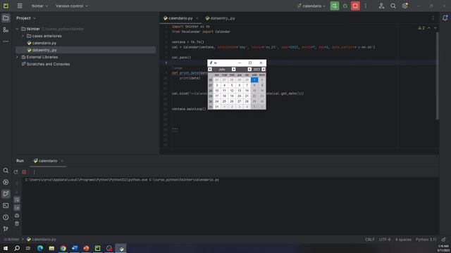 Curso Tkinter Python: ¿Cómo utilizar y personalizar los widgets de tiempo en Python Tkinter? | E16 смотреть онлайн