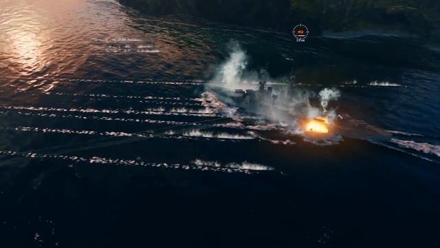 Эсминец «Охотник» Армада World of Warships смотреть онлайн