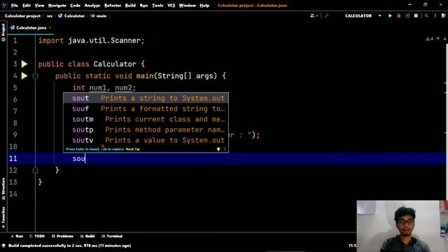 create a calculator in java using switch statement | IntelliJ idea IDE | java project for beginners смотреть онлайн