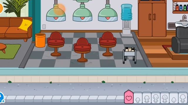 Одеваем и делаем причёски персонажем в токе боке смотреть онлайн