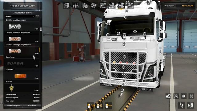 ETS2 Mods v1.42 | Volvo FH16 2012 Tuning Light Pack | ETS2 Mods