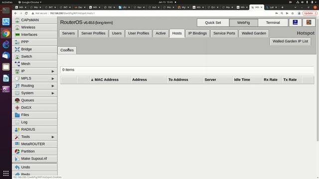 20220113 SIK MIKROTIK hotspot setup user смотреть онлайн