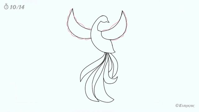Как нарисовать жар-птицу: инструкция от EvriKak смотреть онлайн