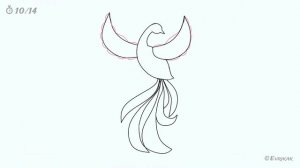 Как нарисовать жар-птицу: инструкция от EvriKak