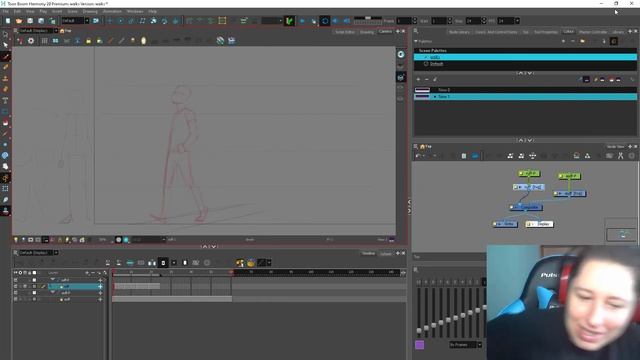 Animating a traditional walk cycle from reference. смотреть онлайн