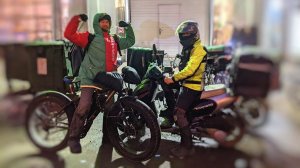 Доставка ВкусВилл ЗИМОЙ НА МОПЕДЕ | Заработок за 12 часов | СПБ