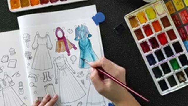 Начинаю новые раскраски: Daddy Long Legs, Mithographic Imagine, When Dragons Dream... смотреть онлайн