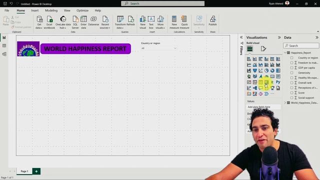 Power BI Tutorial: Maps and Slicers смотреть онлайн