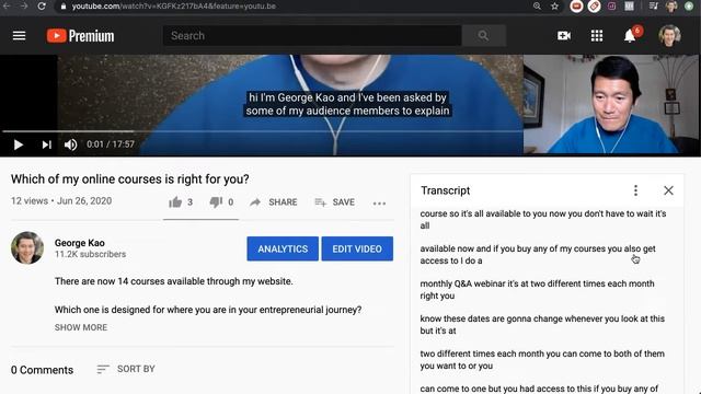 How to download Youtube subtitles as text (video transcripts / captions into google doc) смотреть онлайн