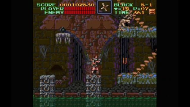 Super Nintendo (Snes) 16-bit Super Castlevania IV Stage 8