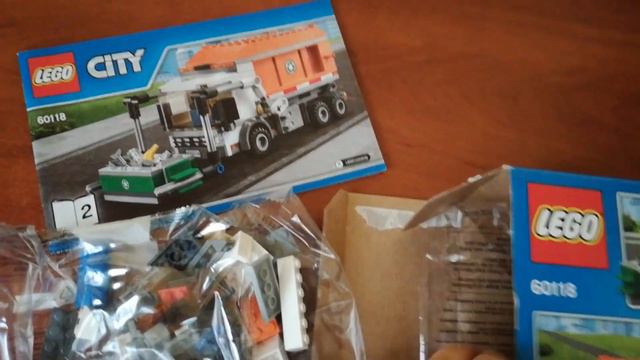 Лего сити Мусоровоз 60118 смотреть онлайн