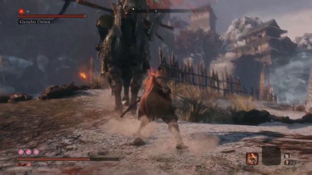 Sekiro: Shadows Die Twice - Gyoubu Oniwa NG+8 No Kuros Charm, Demon Bell active смотреть онлайн