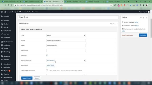 Creación de Profile Builder & Form con JetEngine Crocoblock смотреть онлайн