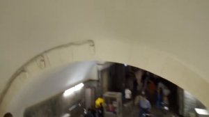 Москва 208 станция метро Курская Арбатско-Покровской линии лето день