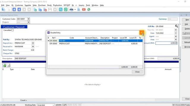 Ask Bryan Cheong SQL Accounting System Customer Deposit & Sales Invoice with Payment Info смотреть онлайн