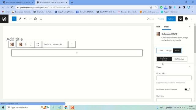 Add Video Background in WordPress смотреть онлайн