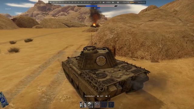 War Thunder Panther A - LONG RANGE YEETS! смотреть онлайн