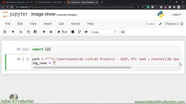 Read and Show image using OpenCV | Show Multiple Image | Computer Vision | OpenCV Tutorial In Hindi смотреть онлайн