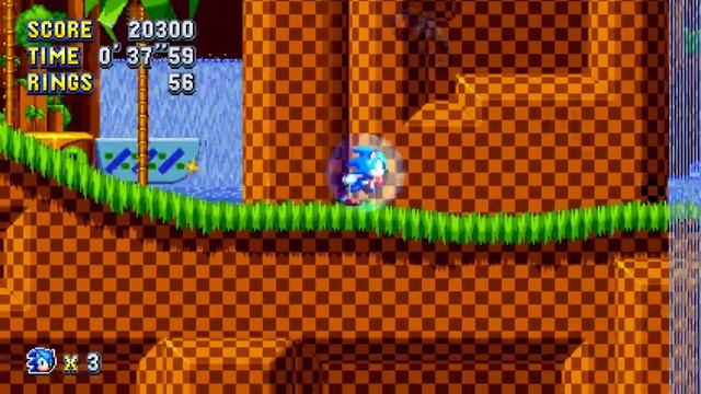 Прохождение Sonic Mania. Часть #1 | Green Hill Zone смотреть онлайн