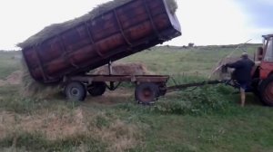 Т 16 и прицеп ПТС - мажара