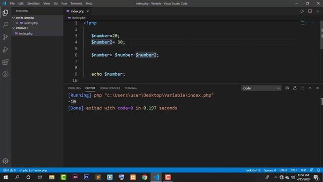 PHP Basic Tutorial Bangla Part 02 (Arithmetic Operators) смотреть онлайн