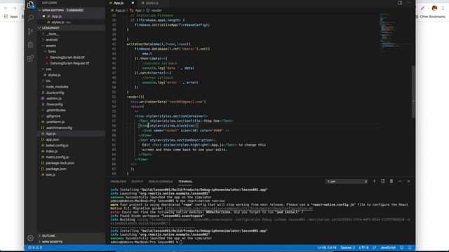 7. Adding Font Awesome React Native смотреть онлайн
