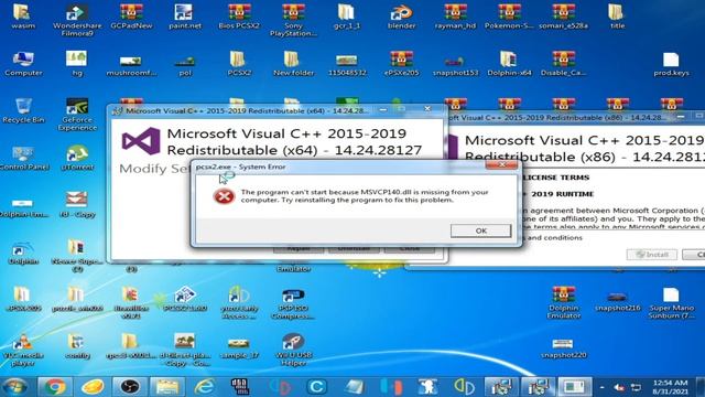 How to Fix PCSX2 System error MSVCP140 dll is Missing смотреть онлайн