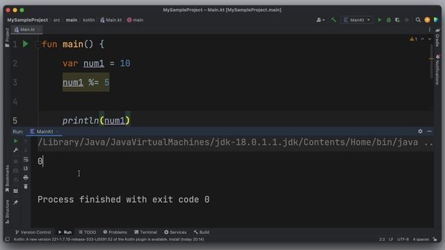 8- Operators In Kotlin смотреть онлайн