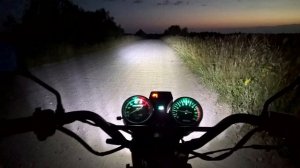 Светодиодная фара на мопед Альфа